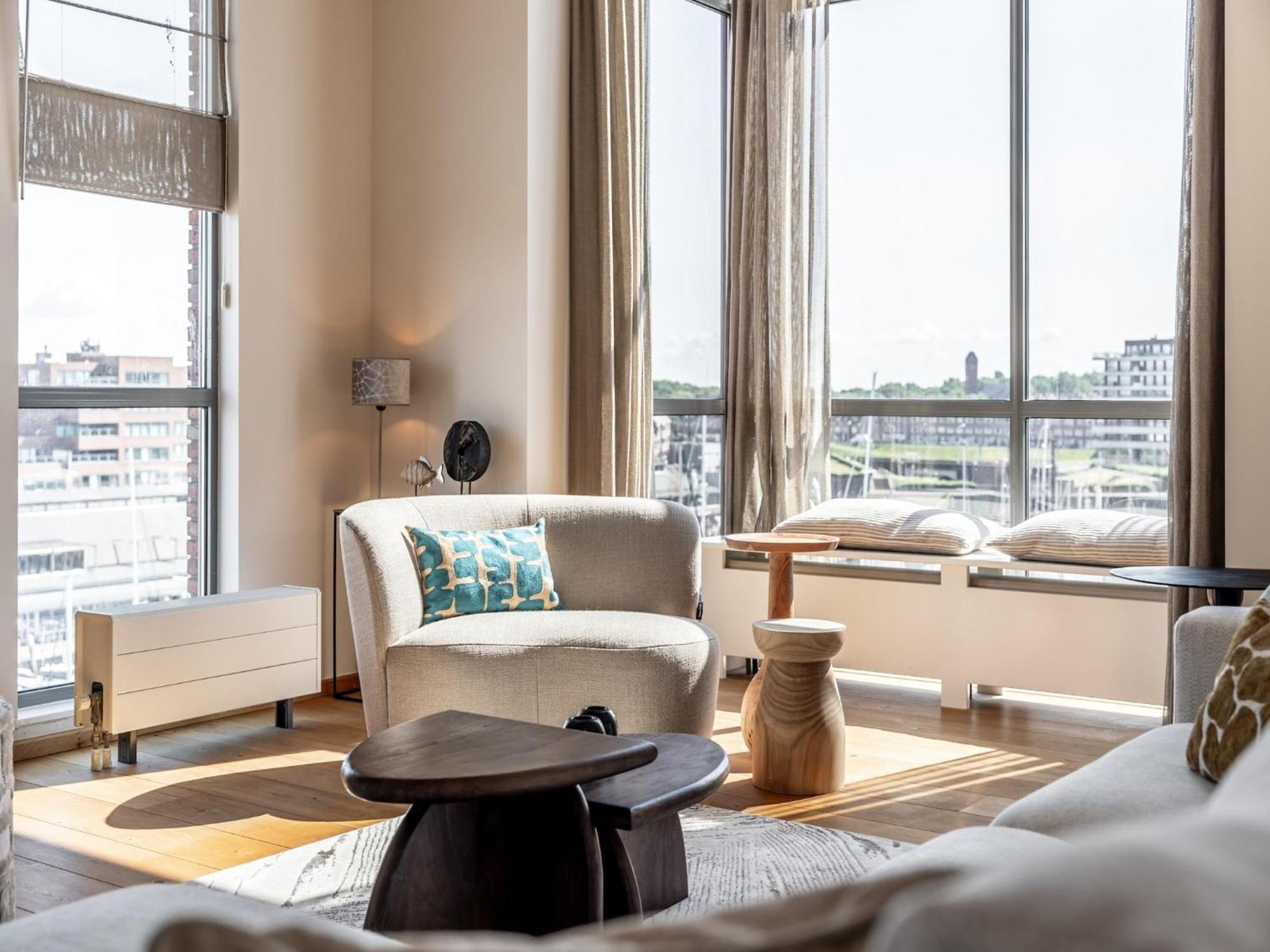 Luxury penthouse near Scheveningen beach Den Haag Buitenkant foto