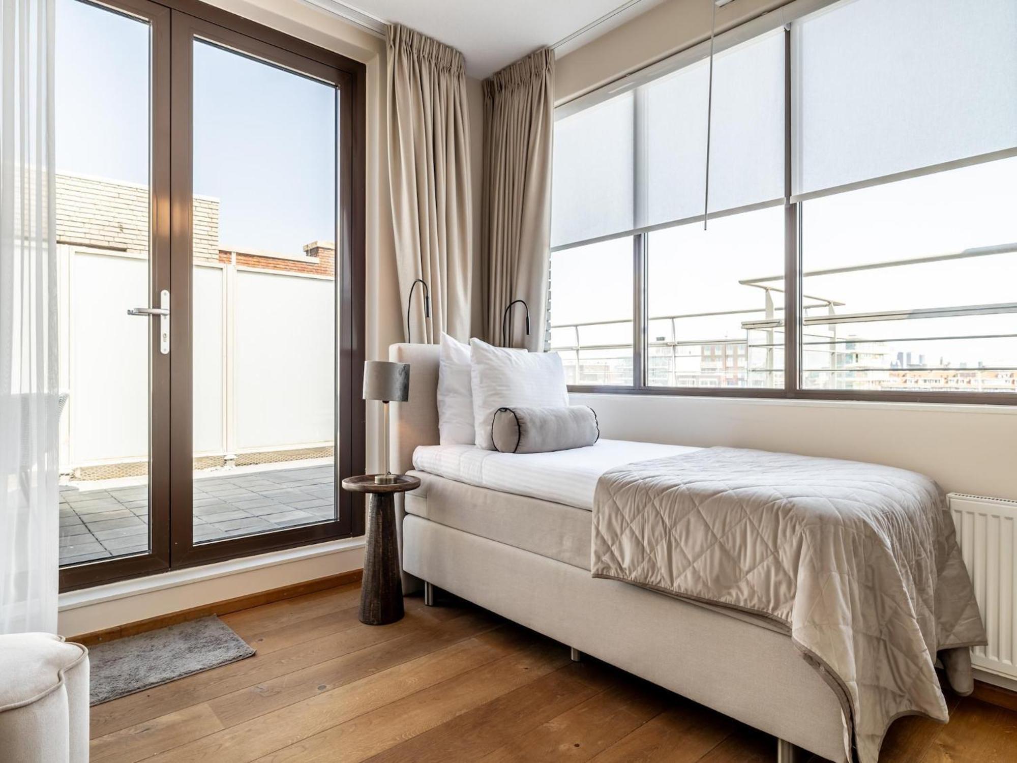 Luxury penthouse near Scheveningen beach Den Haag Buitenkant foto