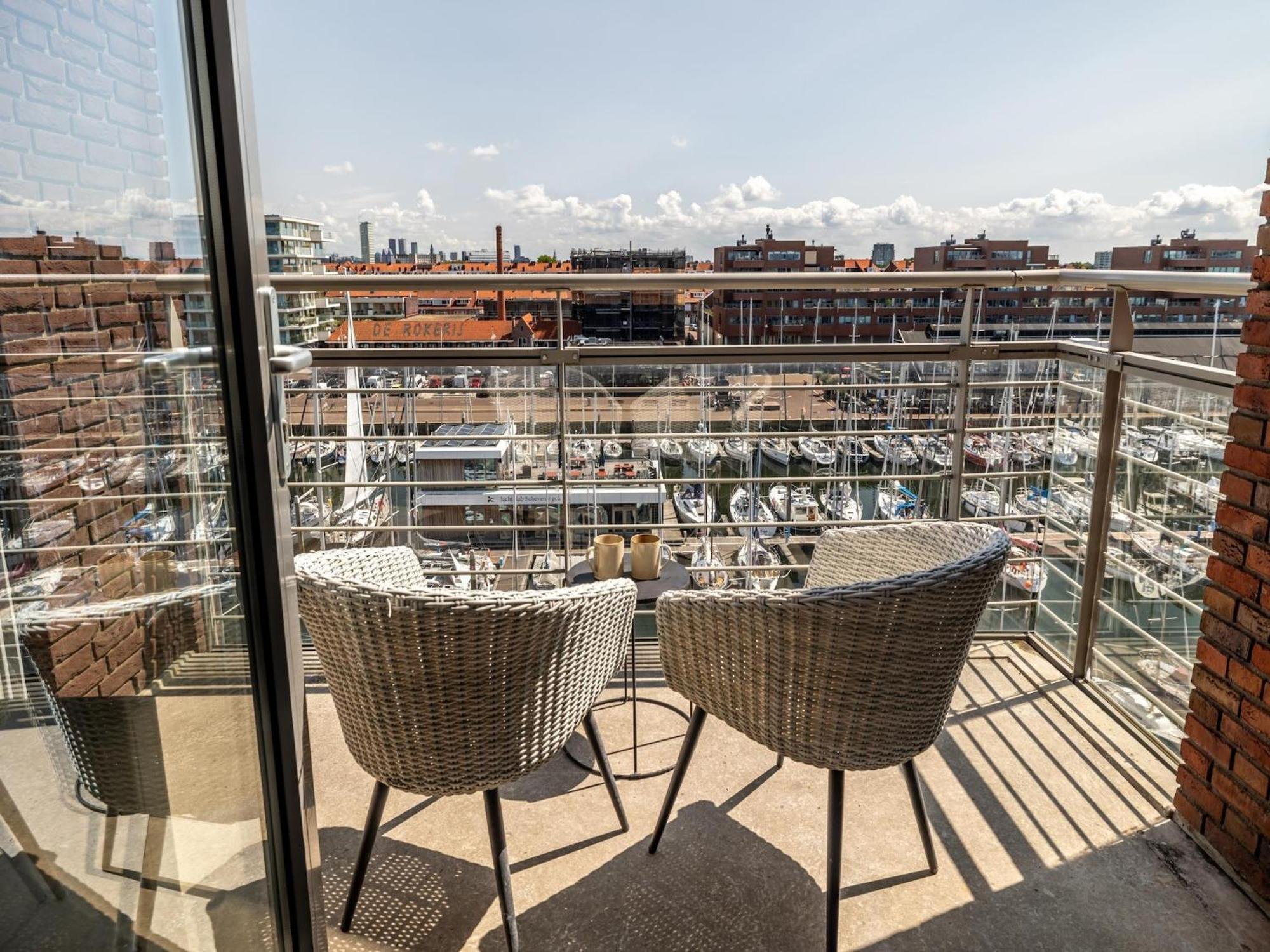Luxury penthouse near Scheveningen beach Den Haag Buitenkant foto