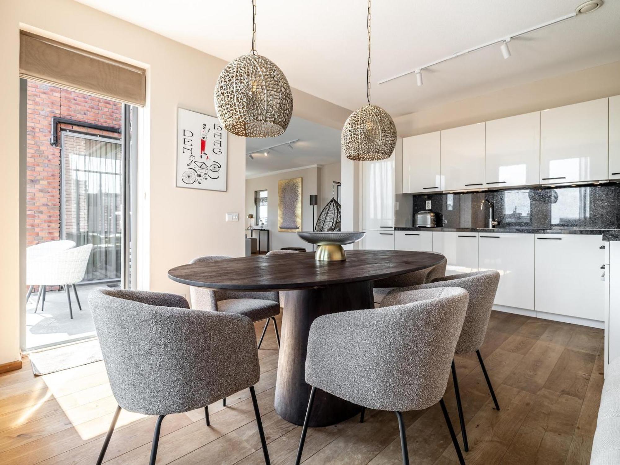 Luxury penthouse near Scheveningen beach Den Haag Buitenkant foto